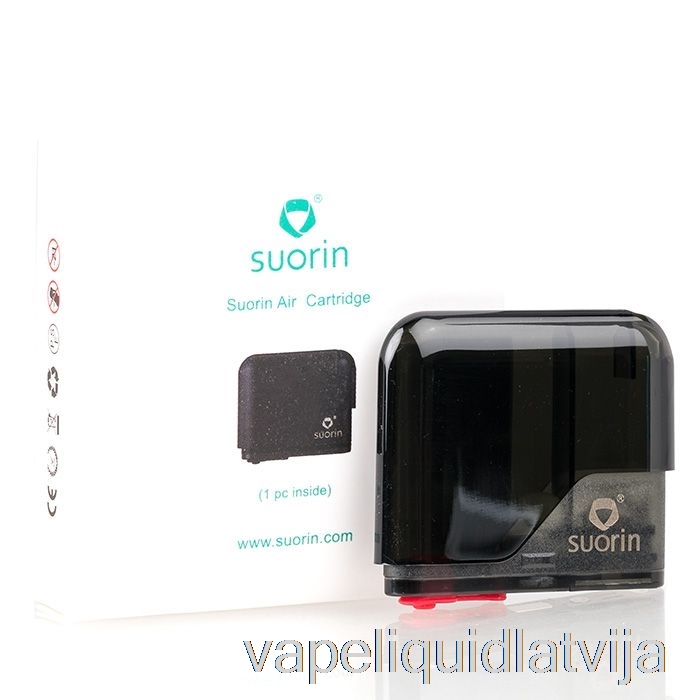 Suorin Air V2 Nomaiņas Pod Kārtridžu Iepakojums, Kurā Ir Piecas Vape šķidruma Paketes